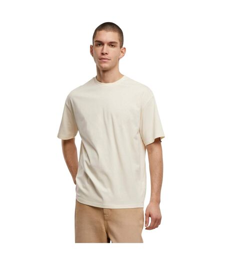T-shirt Basic Homme Sable Blanc Build Your Brand