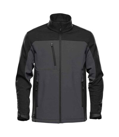 Mens Cascades Soft Shell Jacket Dolphin Black Stormtech