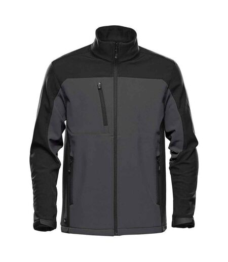 Mens Cascades Soft Shell Jacket Dolphin Black Stormtech