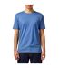 Mens Orange Premium Cotton T-shirt Blue Boss-2