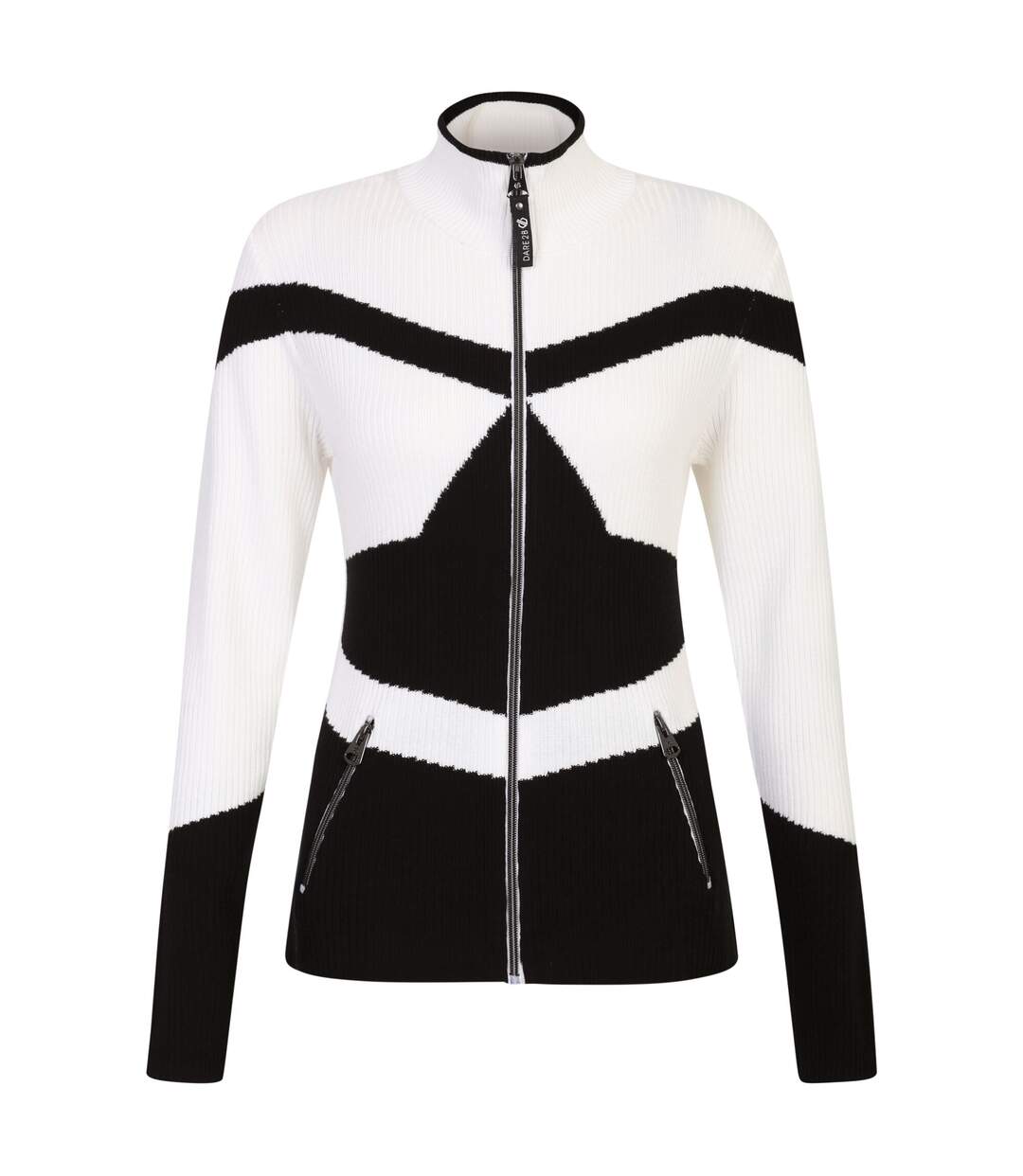 Veste Rocker Femme Noir Blanc Dare 2B-2