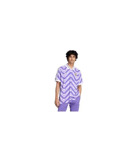 Maillot Motif/style Real Madrid Cf 25/26 Homme Violet Blanc Adidas