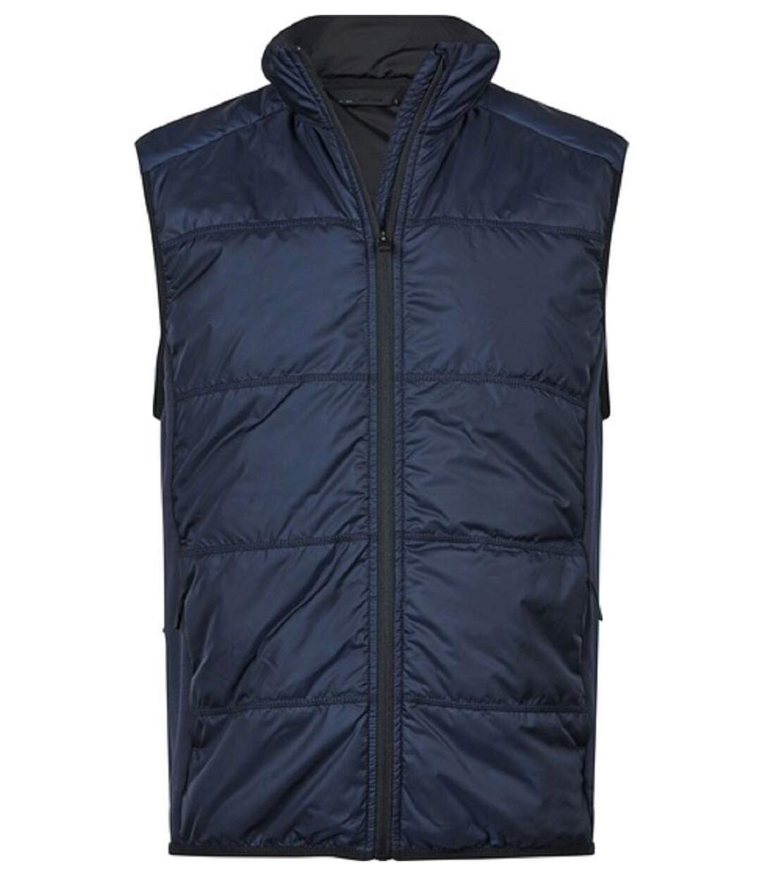 Bodywarmer bi-matière - Homme - Tee Jays - 9114 - bleu marine