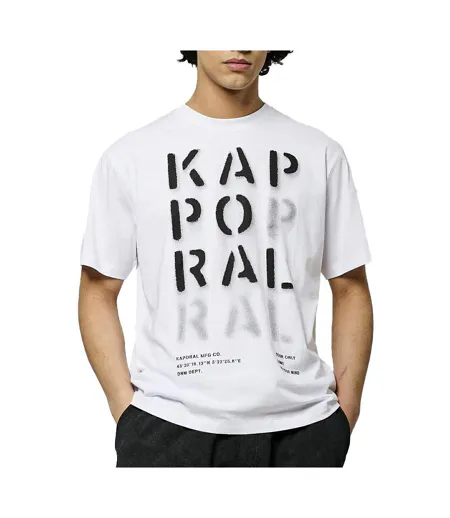 T-shirt blanc homme kaporal tibom