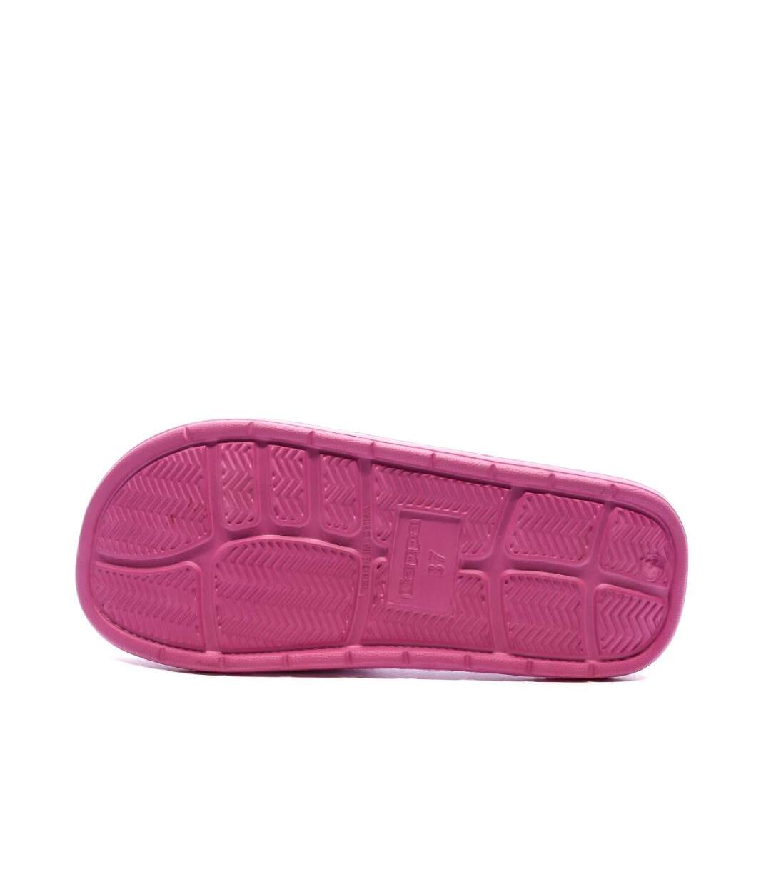 Claquettes rose femme kappa klint-2