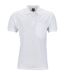 Polo homme poche poitrine - workwear - JN846 - blanc