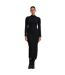 Robe Manches Longues Motif/style Côtelé Femme Noir Urban Classics-1