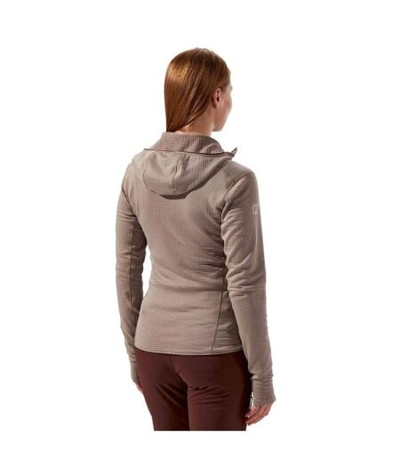 Unisex Adult Ridge Hiker Hooded Jacket Taupe Berghaus
