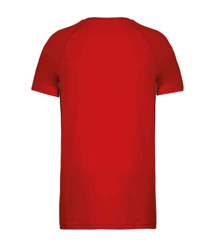 Mens performance short-sleeved t-shirt red Proact