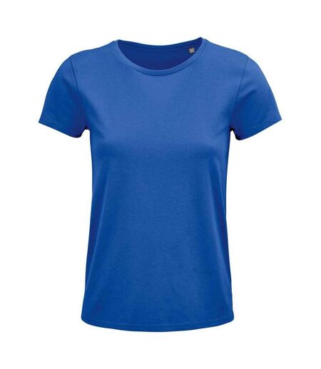 Womens/ladies Crusader T-shirt Royal Blue SOLS