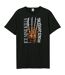 T-shirt Style Ice Nine Kills Silver Scream Adulte Noir Amplified-1