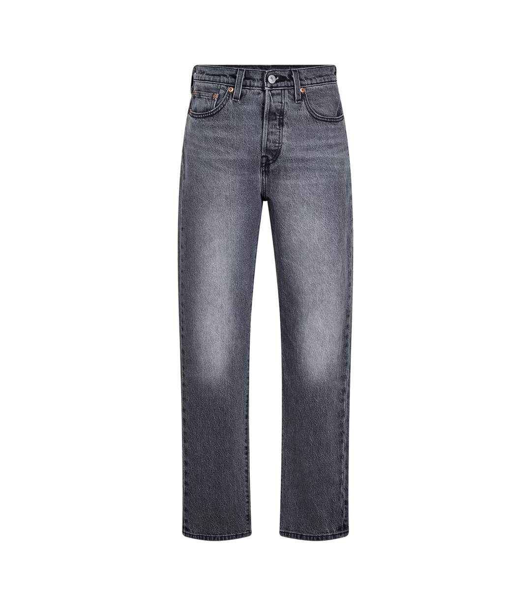Womens/ladies 501 5 Pockets Straight Leg Jeans Porcini Haze Levis-2