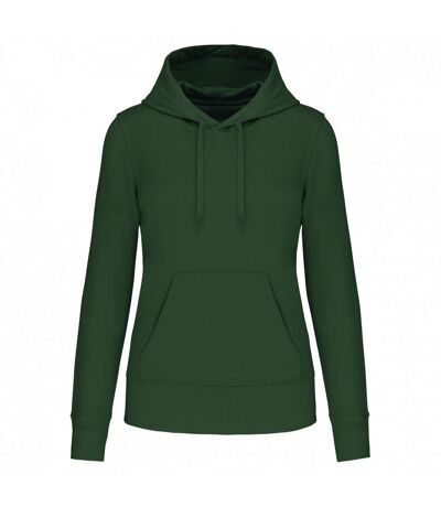 Sweat à capuche femme vert forêt Kariban