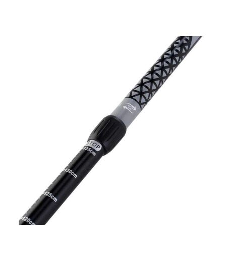 Bâtons De Randonnée Lapland 65 Cm-135 Cm Noir Gris Hi-Tec