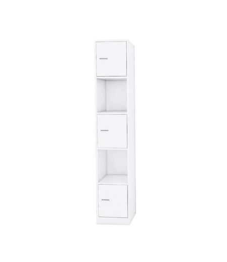 Colonne de salle de bain - Anne - Blanc - 180 x 33 x 30 cm