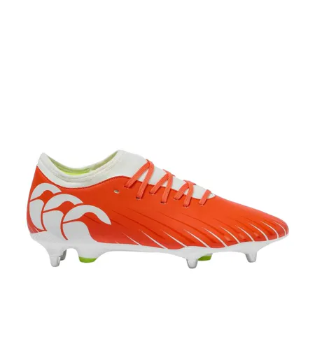 Mens Speed Falcon Team Soft Ground Football Boots Orange White Canterbury