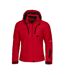 Womens/ladies Contrast Jacket Red Projob-1