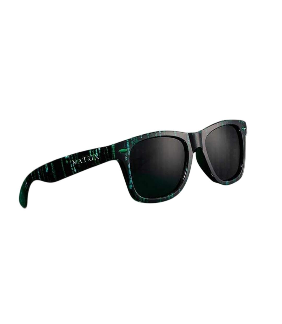 Unisex Adult The Matrix Sunglasses One Size Dark Tint Rubber Road-3