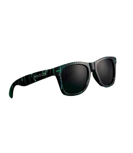 Unisex Adult The Matrix Sunglasses One Size Dark Tint Rubber Road