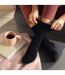 3 Pack Ladies Wool Boot Socks Warm Cushioned Hiking Crew Socks-5