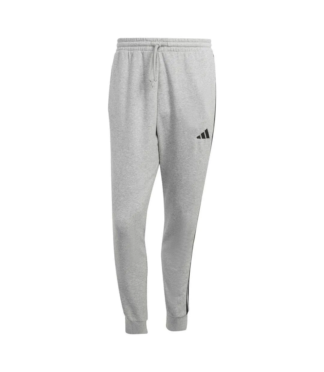 Mens 3s 3 Stripes Joggers Medium Heather Grey Adidas-2