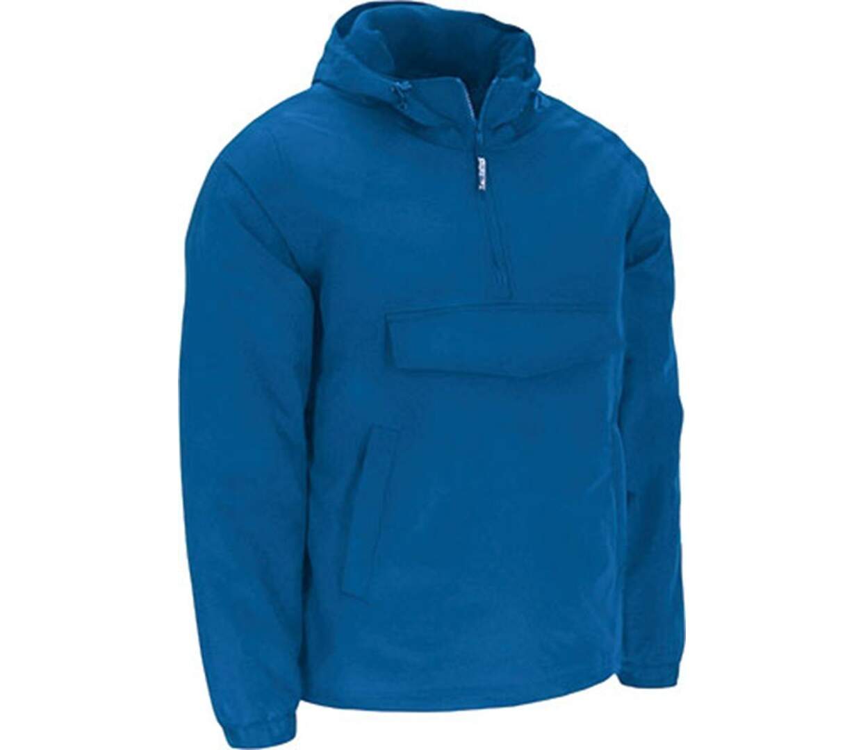 Sweat à capuche et demi-zip chaud et imperméable - Homme - OAK - bleu roi-1
