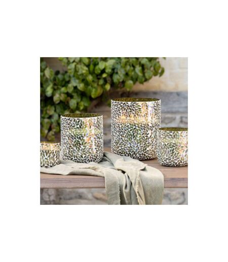 Bougie Parfumée Mosaïque Cyra 10cm Tea & Herbscire