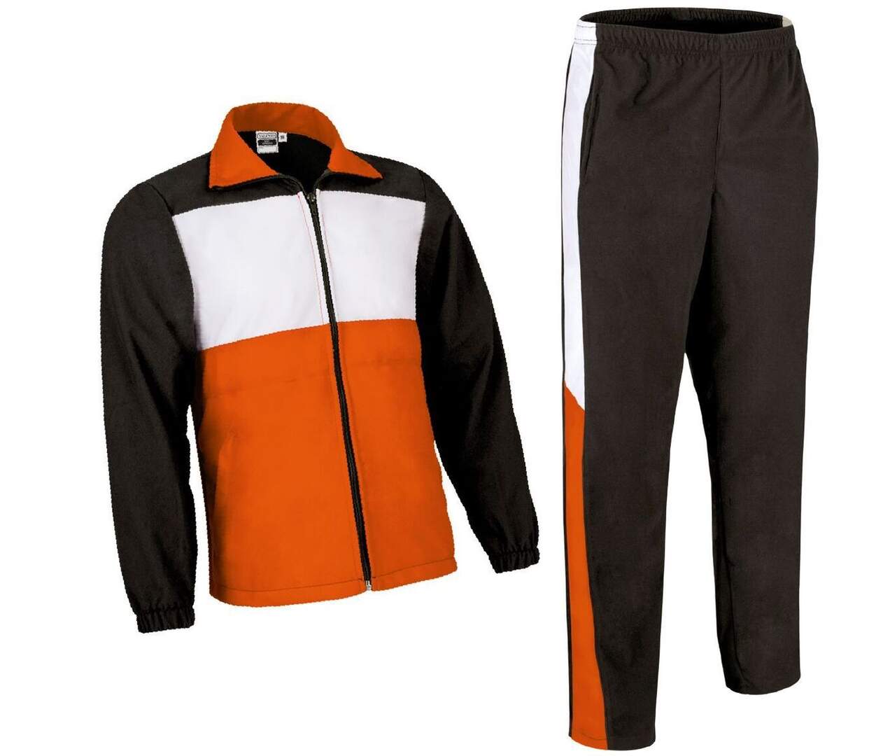 Ensemble veste pantalon sport homme - VERSUS - noir - blanc - orange-1