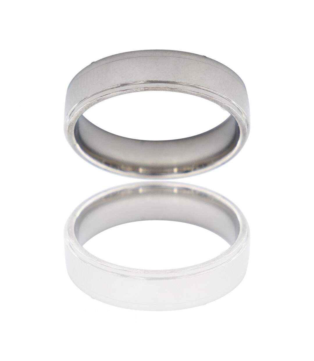 Bague Anneau pour Homme en Acier