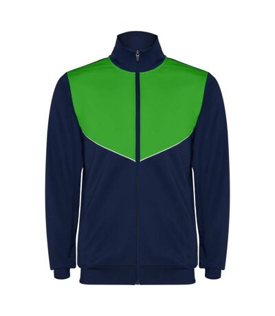 Unisex adult evans tracksuit fern green Roly