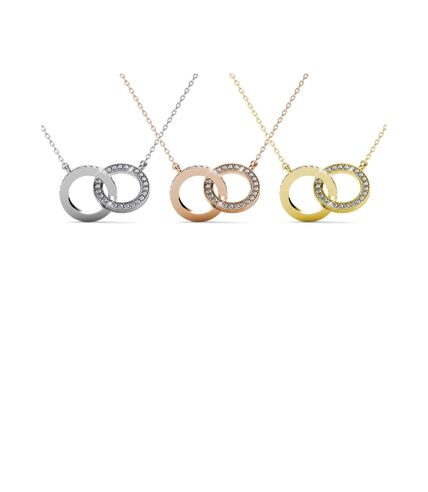 Pendentifs Circle Twin - Cristal d'Autriche