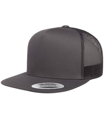 Casquette de camionneur classique gris foncé Flexfit