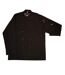 Unisex Adult Chef Jacket Black Le Chef-1