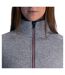 Womens/ladies Toddy At200 Fleece Jacket Grey Marl Trespass-3