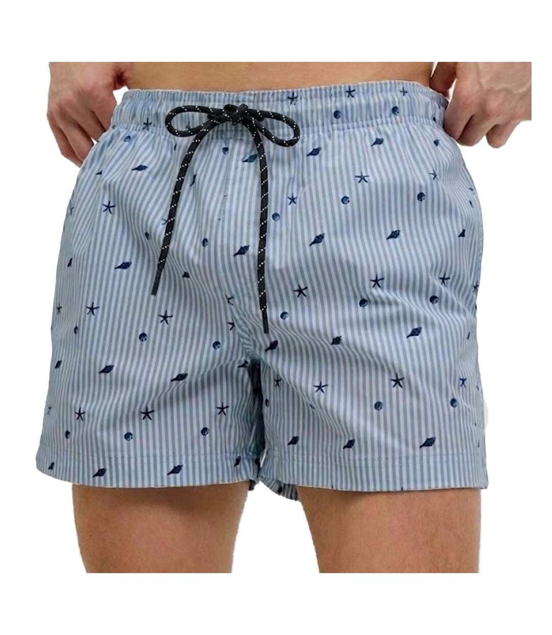 Short de bain bleu homme jack & jones haruban-1
