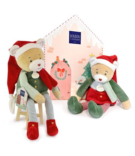 Doudou ours collection DOUDOU FARCEUR Duo farceur