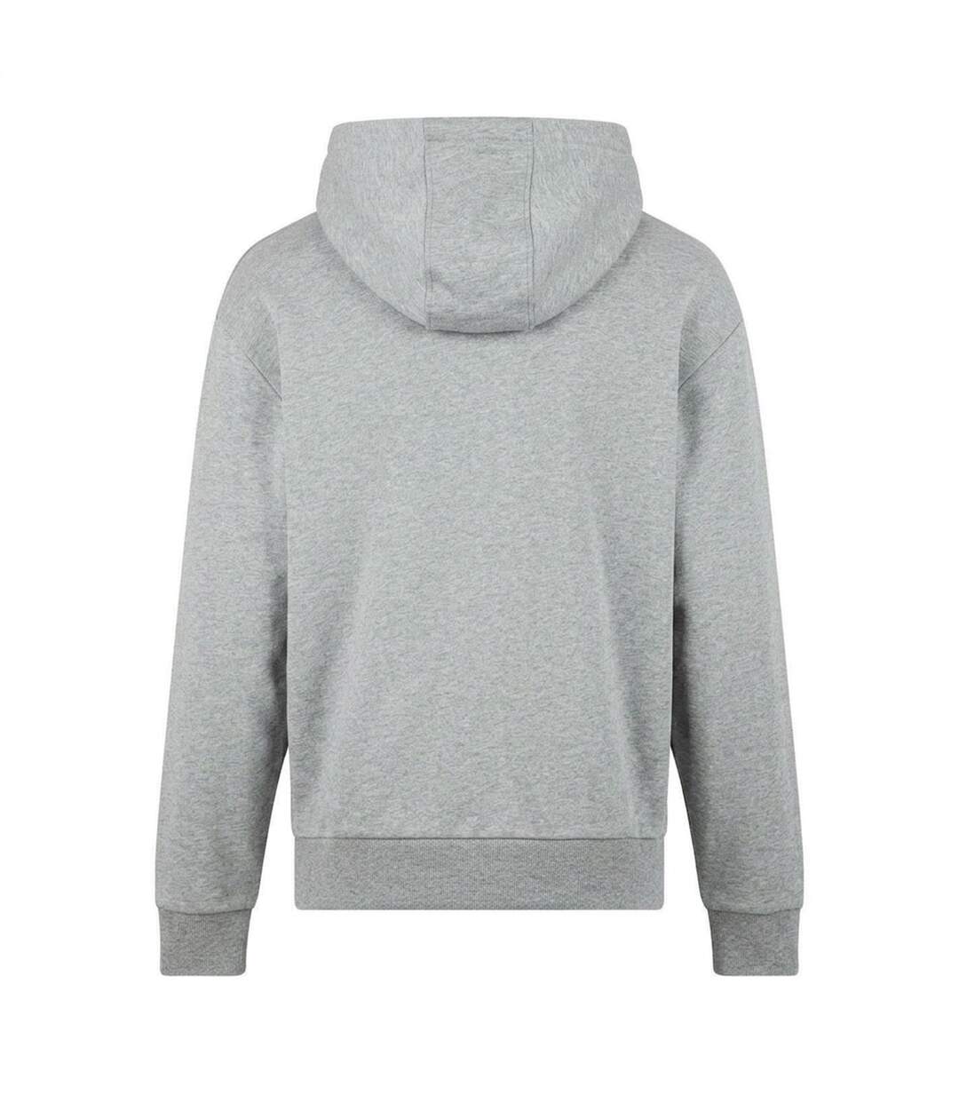 Mens Logo Hoodie Grey Marl Hugo-2