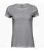 Tee Jays Womens/Ladies Roll-Up T-Shirt (White)