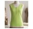 Débardeur femme DALTON3 MAYFLOWER – Top col tunisien en coton flammé pour une fraîcheur absolue-3