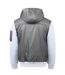 Mens Fleece Lined Jacket Charcoal Fabric-3