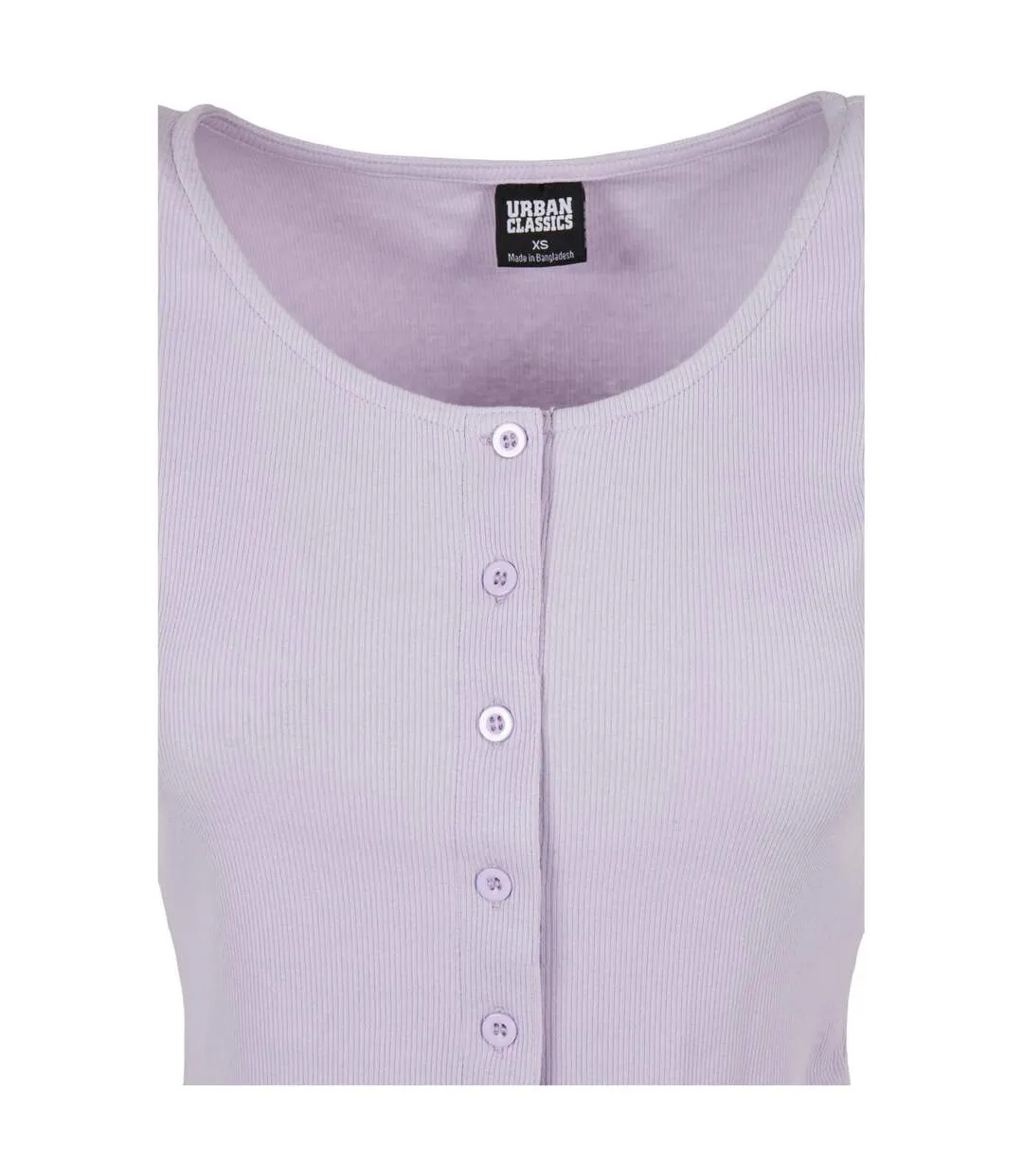 Haut Court Motif/style Côtelé Femme Lilas Urban Classics-3