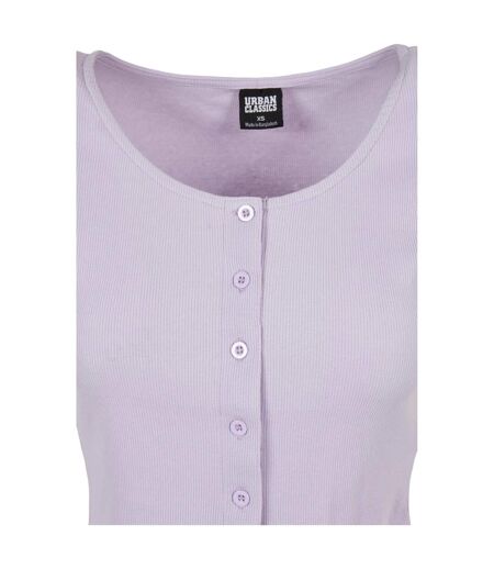 Haut Court Motif/style Côtelé Femme Lilas Urban Classics