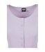 Haut Court Motif/style Côtelé Femme Lilas Urban Classics-3