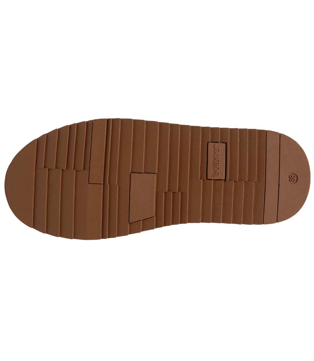 Isotoner Bottines femme basses revers fourré, semelle à mémoire de forme-4