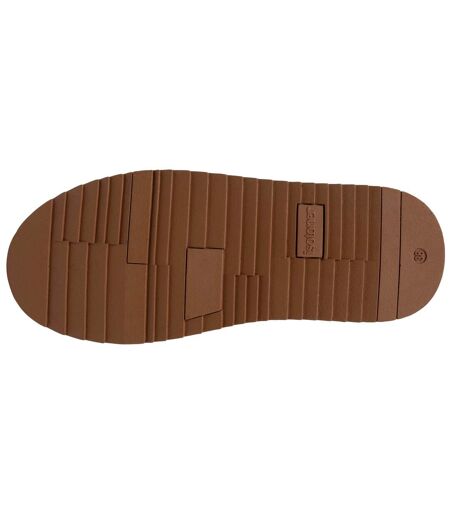 Isotoner Bottines femme basses revers fourré, semelle à mémoire de forme