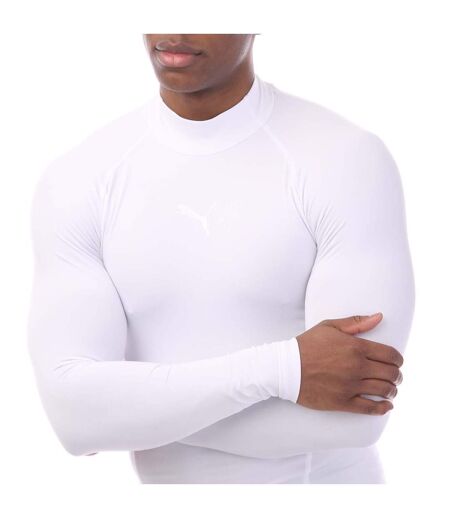 Haut Thermique Manches Longues Liga Homme Blanc Puma