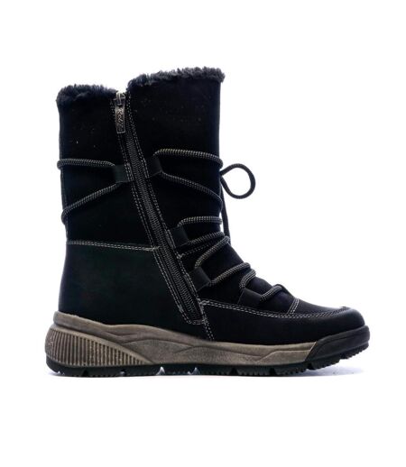 Bottes après-ski noire femme relife jobasky