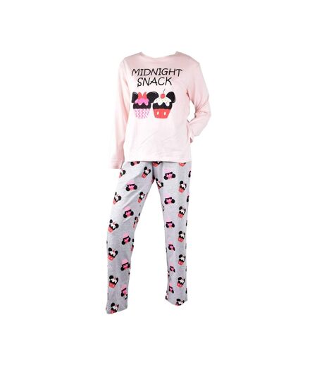 Pyjama Femme MINNIE en Coton -Chaleur,Douceur et Confort- - Pack de 2