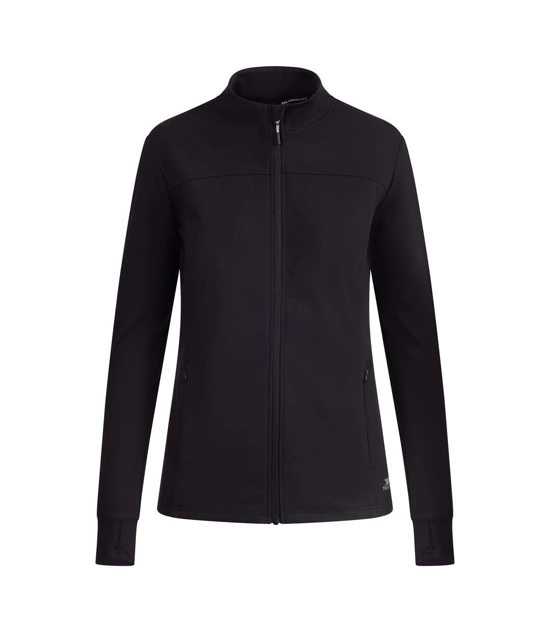 Veste De Sport Uni Col Montant Alicia Femme Noir Trespass-1