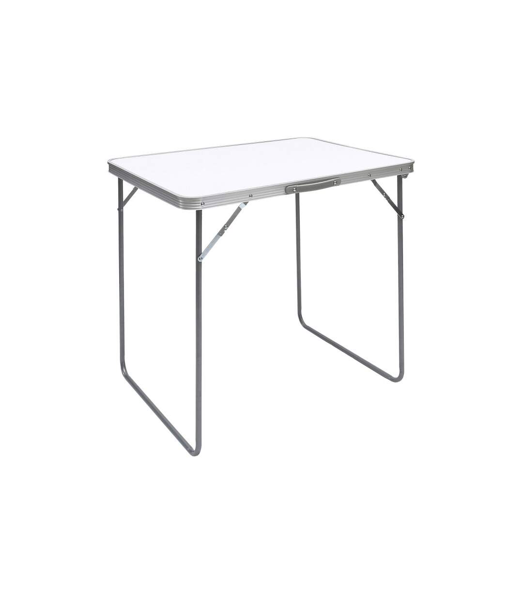 Table de Camping Pliable Timothy 80cm Blanc-1